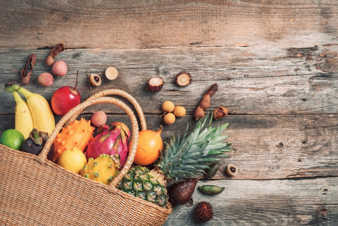 frutas seleccionadas